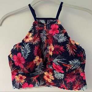 PINK VICTORIA’S SECRET High Neck Push Up Bralette